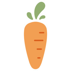 Carrot Flat Icon