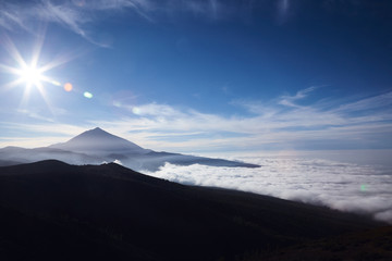 Fototapeta premium Teide im Nationalpark Teneriffa