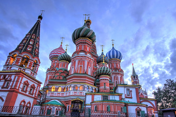 Fototapeta na wymiar Moscow landmarks, Russia