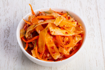Tasty pickled salad