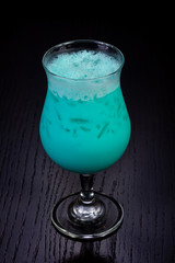 Sweet mint milkshake