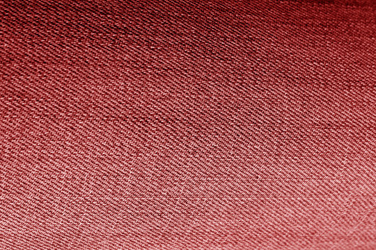 Jeans cloth pattern in red color.