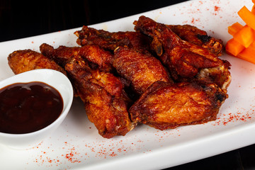 BBQ chicken wings