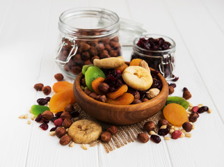 Mixed dried fruits