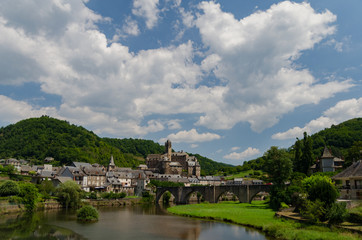 Fototapeta na wymiar Aveyron juillet 2018