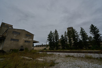 Verlassener Sowjetischer Bahnhof