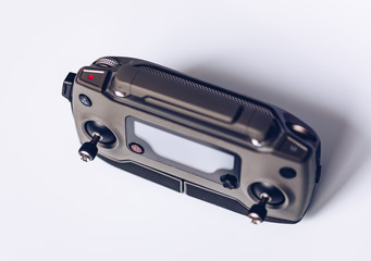 New drone with 1 inch camera on white background.