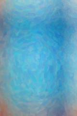 Blue and red Watercolor on paper  vertical background illustration.