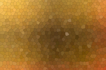 Nice abstract illustration of brown and red pastel Small hexagon. Good background for your prints.