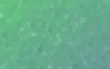 Fototapeta na wymiar Green and blue pastel Little hexagon background illustration.