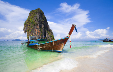 Long-tail boat at Krabi, Thailand