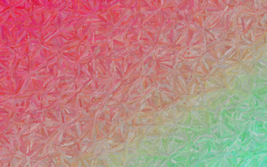 Red and aqua Colorful Impasto background illustration.