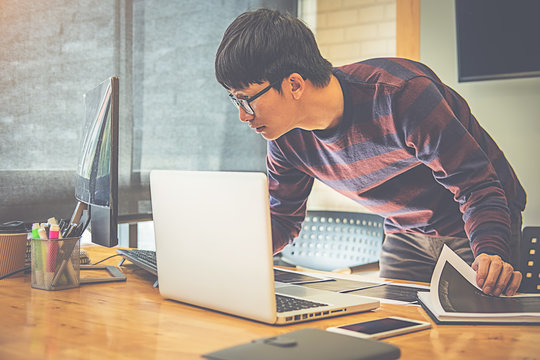 Programmer working in a software development and coding technologies. Website design.Technology concept.