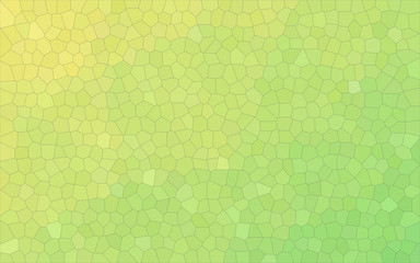 Yellow and green pastel Small Hexagon background illustration.