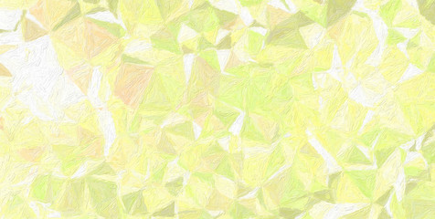 Lovely abstract illustration of yellow and green Impasto paint. Nice background for your project.