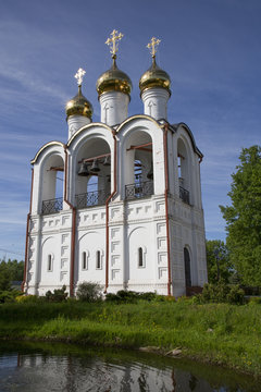 Bell Tower, Nikolsky Women's Monastery (Convent), Pereslavl-Zalessky, Golden Ring, Yaroslavl Oblast, Russia