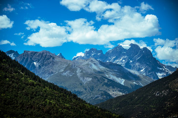 Fototapeta na wymiar Alpes Landscape