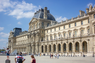Fototapeta na wymiar Louvre Paris France
