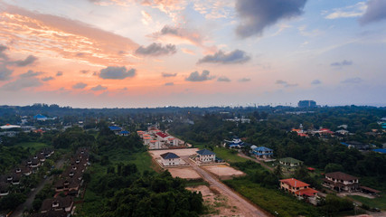 Obraz premium Sunset at Jerudong
