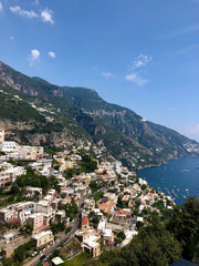 Capri island in a beautiful summer day, Italy