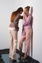 Female relationship - laughing, gossip, happiness