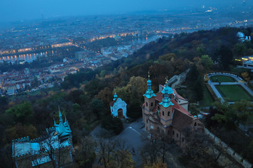 Golden autumn in Prague