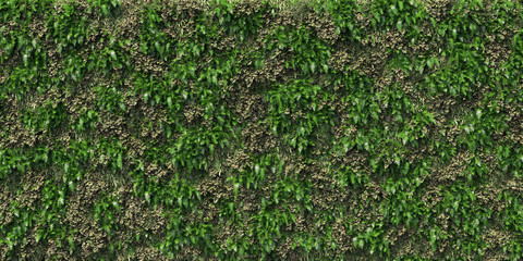 big giant plant wall vertical garden seamless