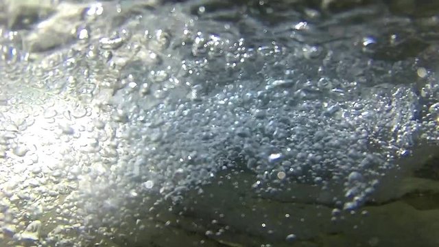 Underwater buubling effect
Flat profil