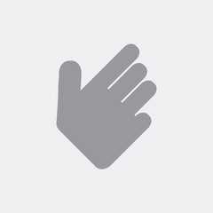 Hand showing the number four