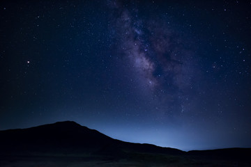 草千里ヶ浜の星空