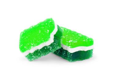 Assorted candies marmalade with different colors