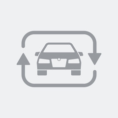 Car renovation concept icon