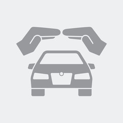 Obraz premium Car protection or care