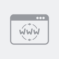 Web page concept icon