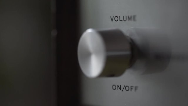 Switching volume control wheel