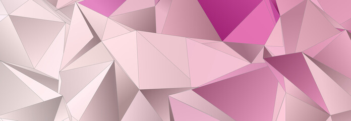 Obraz premium Triangular 3d, modern background