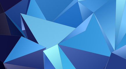 Triangular 3d, modern background