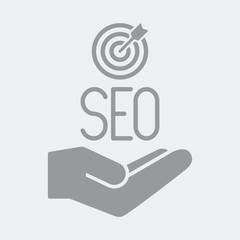 Seo optimization target icon