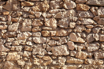 close up on a old vintage stone wall