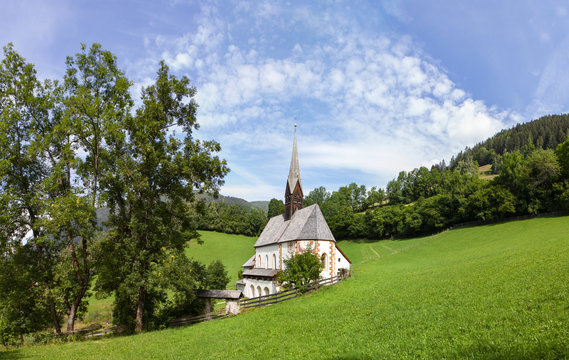 Austria, Carinthia, Bad Kleinkirchheim, Church St. Katharina im Bade