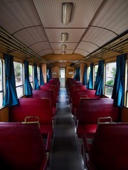 Vagone treno antico 