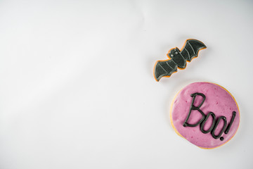 Traditional Halloween cookies
