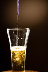 グラスビール
