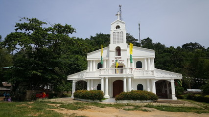 Christ church in Sabang, Philippines