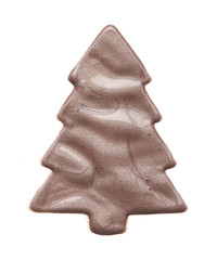 Stencil of Christmas decoration in the form of a Christmas tree