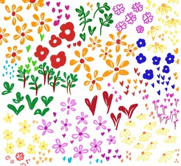 Flower Painting Drawings