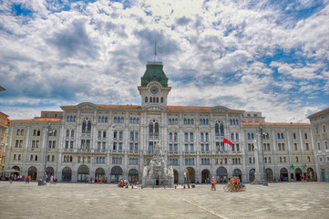 Obraz premium Trieste - Piazza Unità