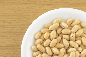 沢山のピーナッツ