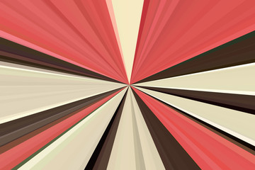 Fototapeta premium Abstract duotone trendy rays background. Colorful stripes beam pattern. Stylish illustration modern trend colors.