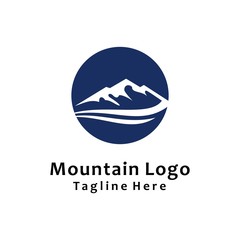 mountain logo template